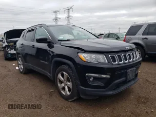 2019 Jeep Compass Latitude z VIN 3C4NJCBB8KT716007, wystawiony jako Copart lot #57232245 z przebiegiem 128 183 mil mil oraz Szkoda całkowita • Salvage title. Historia ofert i sprzedaży dostępna na DreamBid. Obrazek 4.