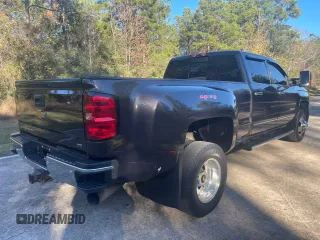 2016 Chevrolet Silverado 3500HD LTZ with VIN 1GC4K0C88GF102148, listed as a Copart auction lot 41546015 with 234,717 mi miles and Salvage Title. Bid and sale history available at DreamBid. Image 4.