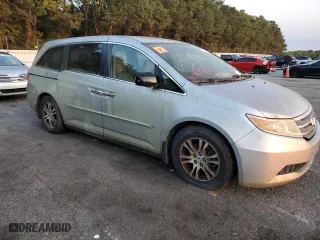 2012 Honda Odyssey EX with VIN 5FNRL5H47CB143830, listed as a Copart auction lot 76574444 with 0 mi miles and Clean Title. Bid and sale history available at carsss.com. Image 4.
