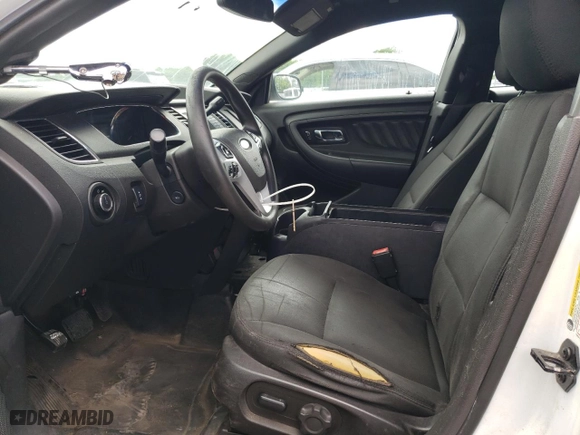 2015 Ford Sedan Police Interceptor with VIN 1FAHP2L88FG149368, listed as a Copart auction lot 58314574 with 155,383 mi miles and Salvage Title. Bid and sale history available at carsss.com. Image 7.