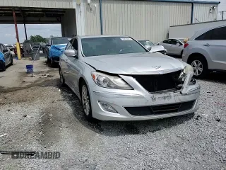 2013 Hyundai Genesis 3.8L with VIN KMHGC4DD2DU220955, listed as a Copart auction lot 55835525 with 194,165 mi miles and Salvage title. Bid and sale history available at DreamBid. Image 14.