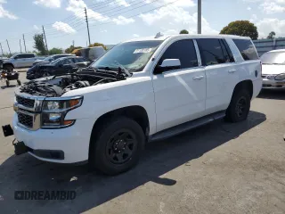 2017 Chevrolet Tahoe Commercial z VIN 1GNLCDEC8HR224503, wystawiony jako Copart lot #51130185 z przebiegiem Nie podano mil oraz Tytuł czysty. Historia ofert i sprzedaży dostępna na DreamBid. Obrazek 1.