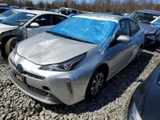 2020 Toyota Prius LE with VIN JTDL9RFU6L3016384, listed as a Copart auction lot 50052665 with Not Provided miles and Salvage Title. Bid and sale history available at DreamBid. Image 1.