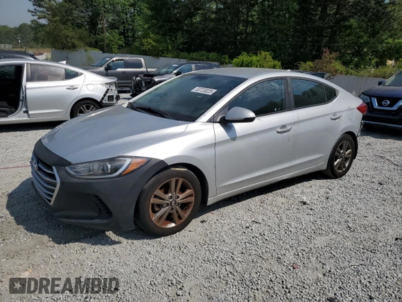 2018 Hyundai Elantra SEL with VIN 5NPD84LF6JH341487, listed as a Copart auction lot 53723025 with 147,101 mi miles and Clean Title. Bid and sale history available at DreamBid. Image 1.