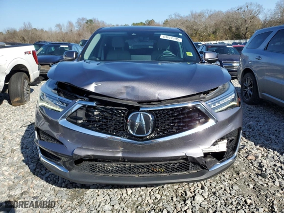 2019 Acura RDX w/Technology Pkg with VIN 5J8TC2H55KL011658, listed as a Copart auction lot 43474495 with 73,211 mi miles and Salvage Title. Bid and sale history available at carsss.com. Image 5.