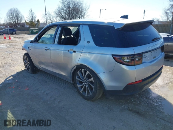 2020 Land Rover Discovery Sport SE with VIN SALCP2FX8LH839952, listed as a IAAI auction lot 41720431 with 66,772 mi miles. Bid and sale history available at carsss.com. Image 3.