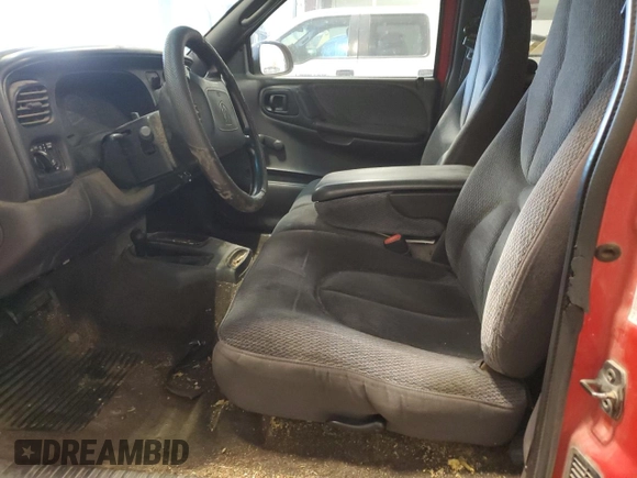 1999 Dodge Dakota SLT with VIN 1B7GG22X1XS295947, listed as a Copart auction lot 82611714 with Not Provided miles and Salvage Title. Bid and sale history available at carsss.com. Image 7.