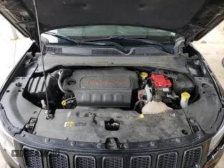 2021 Jeep Compass Sport with VIN 3C4NJDAB6MT584116, listed as a Copart auction lot 55107675 with 75,345 mi miles and Salvage title. Bid and sale history available at DreamBid. Image 11.