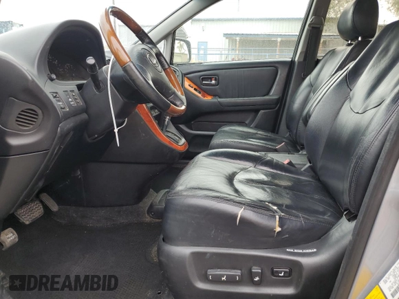 2002 Lexus RX 300 with VIN JTJHF10UX20276082, listed as a Copart auction lot 71266754 with 224,421 mi miles and Salvage Title. Bid and sale history available at carsss.com. Image 7.
