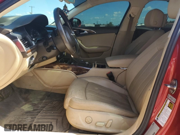 2015 Audi A6 3.0L TDI Prestige with VIN WAUHMAFC1FN012150, listed as a Copart auction lot 58028474 with 162,372 mi miles and Salvage Title. Bid and sale history available at carsss.com. Image 7.