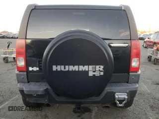 2006 Hummer H3 with VIN 5GTDN136X68128886, listed as a Copart auction lot 42032335 with 145,808 mi miles and Salvage Title. Bid and sale history available at DreamBid. Image 6.