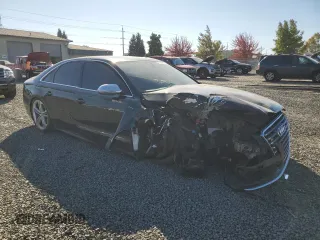 2013 Audi S8 with VIN WAUD2AFD7DN018965, listed as a Copart auction lot 73369774 with 0 mi miles and Salvage Title. Bid and sale history available at carsss.com. Image 4.