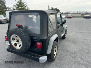 2005 Jeep Wrangler SE with VIN 1J4FA29145P369029, listed as a Copart auction lot 81878874 with 102,942 mi miles and Clean Title. Bid and sale history available at carsss.com. Image 4.