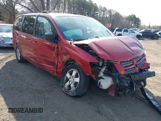 2009 Dodge Grand Caravan SE with VIN 2D8HN44E79R673244, listed as a IAAI auction lot 41913383 with 121,895 mi miles and . Bid and sale history available at DreamBid. Image 1.