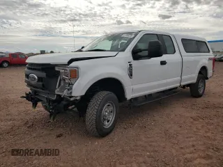 2021 Ford F-250 XL with VIN 1FT7X2B66MEC72939, listed as a Copart auction lot 47655455 with 116,305 mi miles and Salvage title. Bid and sale history available at DreamBid. Image 1.