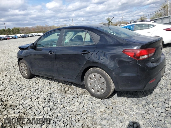 2020 Kia Rio LX with VIN 3KPA24AD1LE286105, listed as a Copart auction lot 53278155 with 0 mi miles and Salvage Title. Bid and sale history available at carsss.com. Image 2.
