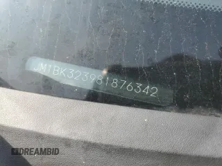 2008 Mazda 3 S GT with VIN JM1BK323981876342, listed as a Copart auction lot 59865085 with 162,436 mi miles and Salvage title. Bid and sale history available at DreamBid. Image 12.