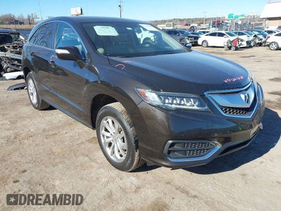 2017 Acura RDX w/Technology Pkg with VIN 5J8TB3H5XHL001791, listed as a IAAI auction lot 41332900 with 120,808 mi miles. Bid and sale history available at carsss.com. Image 1.