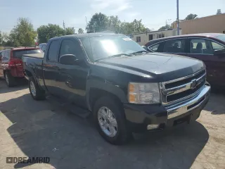 2010 Chevrolet Silverado 1500 LT with VIN 1GCSKSE37AZ206771, listed as a Copart auction lot 72023864 with 195,136 mi miles and Salvage Title. Bid and sale history available at carsss.com. Image 4.