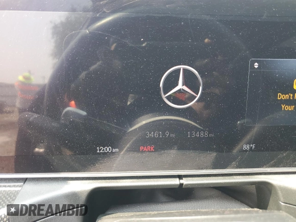 2023 Mercedes-Benz C 43 AMG with VIN W1KAF8HB5PR115101, listed as a Copart auction lot 53560305 with 13,488 mi miles and Salvage title. Bid and sale history available at DreamBid. Image 9.