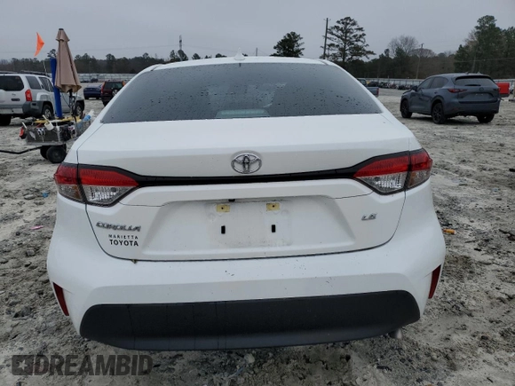 2024 Toyota Corolla LE with VIN 5YFB4MDE5RP159691, listed as a Copart auction lot 85226354 with 14,606 mi miles and Salvage Title. Bid and sale history available at carsss.com. Image 6.