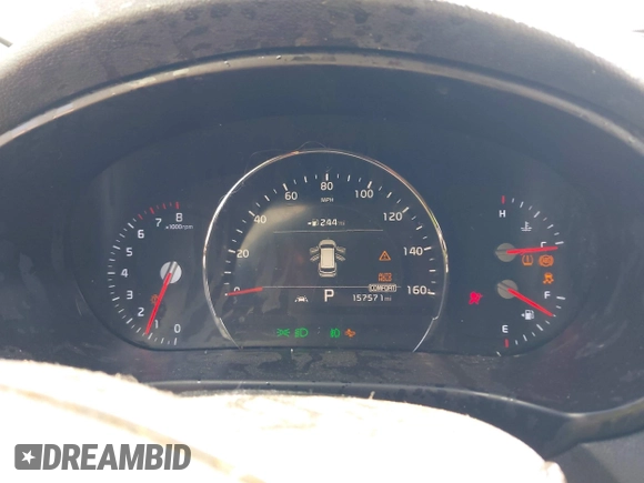 2019 Kia Sorento EX Sport with VIN 5XYPH4A50KG464007, listed as a IAAI auction lot 41999034 with 157,571 mi miles and . Bid and sale history available at DreamBid. Image 7.
