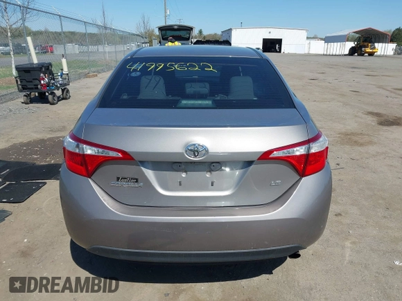 2015 Toyota Corolla L with VIN 2T1BURHE3FC389376, listed as a IAAI auction lot 41995622 with 110,370 mi miles and . Bid and sale history available at DreamBid. Image 16.