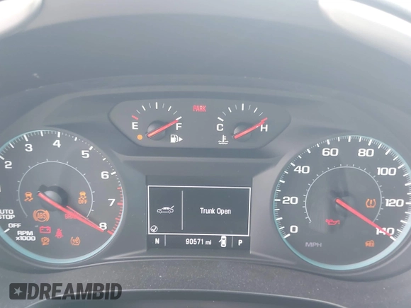 2022 Chevrolet Malibu LT with VIN 1G1ZD5ST8NF174864, listed as a IAAI auction lot 42049911 with 90,571 mi miles and . Bid and sale history available at DreamBid. Image 7.