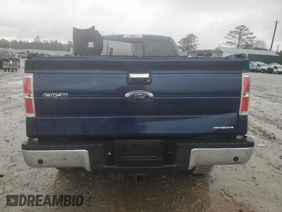 2013 Ford F-150 XL with VIN 1FTFX1EF9DFD16850, listed as a Copart auction lot 51938965 with 0 mi miles and Salvage Title. Bid and sale history available at carsss.com. Image 6.