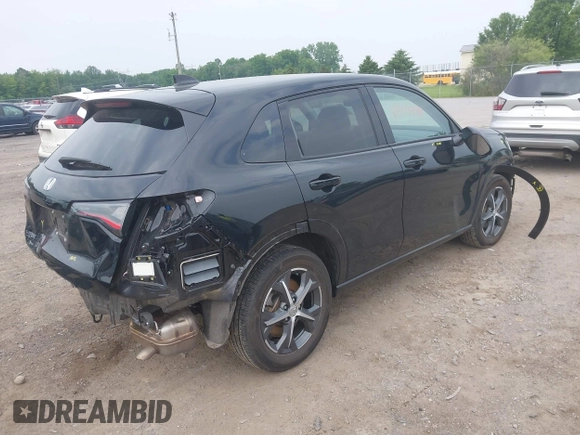 2024 Honda HR-V EX-L with VIN 3CZRZ2H75RM716780, listed as a IAAI auction lot 42476438 with 11,605 mi miles and . Bid and sale history available at DreamBid. Image 4.