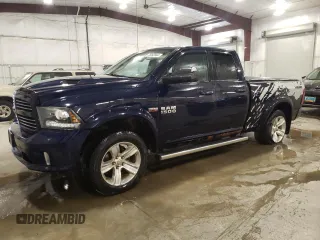 2013 Ram 1500 Sport with VIN 1C6RR7HT8DS505290, listed as a Copart auction lot 76263944 with 100,986 mi miles and Salvage title. Bid and sale history available at DreamBid. Image 1.