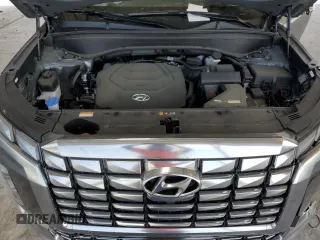 2024 Hyundai Palisade Calligraphy with VIN KM8R7DGE4RU655825, listed as a Copart auction lot 60560485 with 17,646 mi miles and Salvage title. Bid and sale history available at DreamBid. Image 11.