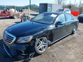 2018 Mercedes-Benz S 560 with VIN WDDUG8GB3JA411008, listed as a IAAI auction lot 41669135 with 65,649 mi miles and . Bid and sale history available at carsss.com. Image 6.
