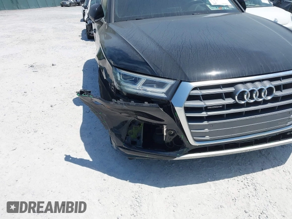 2018 Audi Q5 Premium Plus z VIN WA1BNAFY7J2231166, wystawiony jako IAAI lot #42048232 z przebiegiem 81 818 mil mil oraz . Historia ofert i sprzedaży dostępna na DreamBid. Obrazek 6.