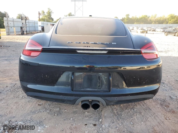 2016 Porsche 718 Cayman with VIN WP0AA2A85GK171875, listed as a Copart auction lot 74784714 with NaN miles and Salvage Title. Bid and sale history available at carsss.com. Image 6.