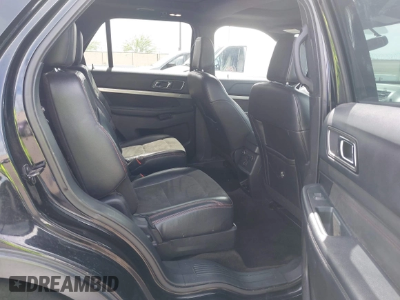 2018 Ford Explorer XLT z VIN 1FM5K7D89JGB09280, wystawiony jako IAAI lot #42360480 z przebiegiem 76 727 mil mil oraz . Historia ofert i sprzedaży dostępna na DreamBid. Obrazek 8.