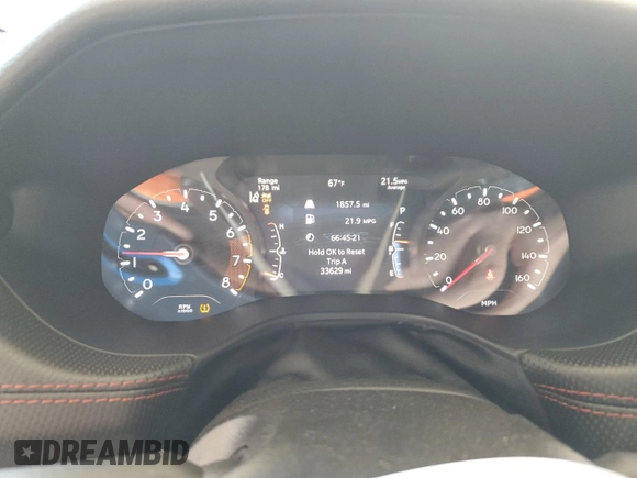 2024 Jeep Compass Trailhawk z VIN 3C4NJDDN1RT144852, wystawiony jako Copart lot #59986935 z przebiegiem 33 629 mil mil oraz Czysty tytuł • Clean title. Historia ofert i sprzedaży dostępna na DreamBid. Obrazek 9.