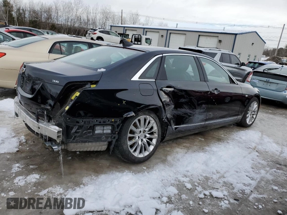 2018 Cadillac CT6 AWD z VIN 1G6KB5RS0JU153396, wystawiony jako Copart lot #45703565 z przebiegiem Nie podano mil oraz Szkoda całkowita • Salvage title. Historia ofert i sprzedaży dostępna na DreamBid. Obrazek 3.