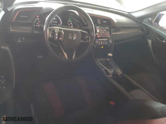 2020 Honda Civic Si Coupe with VIN 2HGFC3A50LH752232, listed as a Copart auction lot 86594714 with NaN miles and Salvage Title. Bid and sale history available at carsss.com. Image 8.