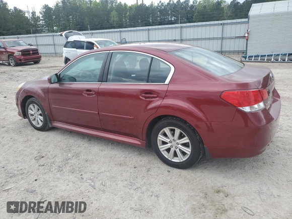 2011 Subaru Legacy Premium with VIN 4S3BMBC62B3251323, listed as a Copart auction lot 54652405 with 227,494 mi miles and Salvage Title. Bid and sale history available at DreamBid. Image 2.