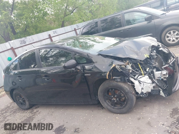 2013 Toyota Prius One with VIN JTDKN3DU4D5586557, listed as a IAAI auction lot 42191791 with Not Provided miles and . Bid and sale history available at carsss.com. Image 13.