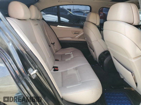 2011 BMW 5 Series 535i with VIN WBAFR7C5XBC608557, listed as a Copart auction lot 48142605 with 155,385 mi miles and Salvage Title. Bid and sale history available at carsss.com. Image 11.