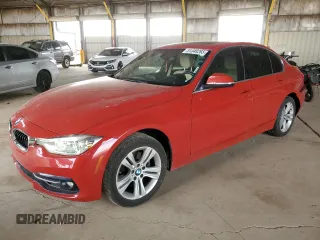 2017 BMW 3 Series 330i xDrive with VIN WBA8D9G30HNU66177, listed as a Copart auction lot 51348265 with 90,262 mi miles and Salvage title. Bid and sale history available at DreamBid. Image 1.