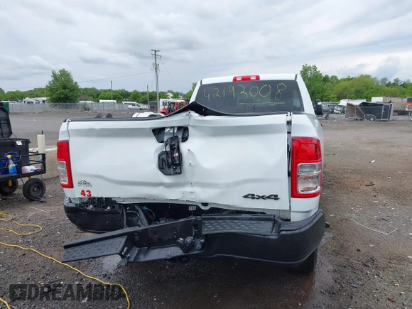 2024 Ram 2500 Tradesman with VIN 3C6UR5HJXRG161540, listed as a IAAI auction lot 42193008 with 17,558 mi miles and . Bid and sale history available at DreamBid. Image 16.