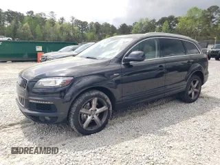 2014 Audi Q7 3.0T S line Prestige with VIN WA1DGAFE9ED012745, listed as a Copart auction lot 51207755 with 161,575 mi miles and Clean Title. Bid and sale history available at carsss.com. Image 1.