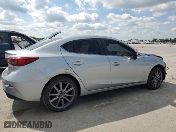 2018 Mazda 3 Touring with VIN 3MZBN1V33JM161893, listed as a Copart auction lot 56328615 with 103,827 mi miles and Salvage Title. Bid and sale history available at DreamBid. Image 3.