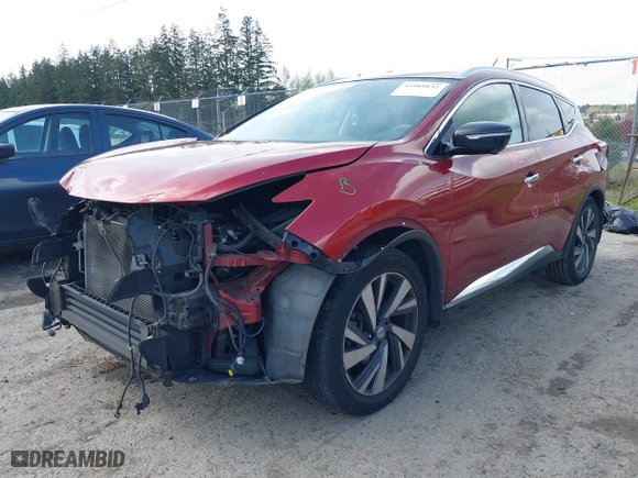 2015 Nissan Murano SV with VIN 5N1AZ2MH1FN254216, listed as a IAAI auction lot 41989152 with 142,378 mi miles. Bid and sale history available at carsss.com. Image 18.