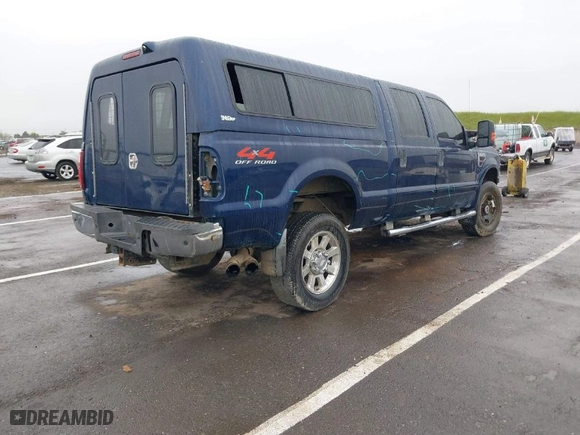 2008 Ford Super Duty F-250 SRW XL with VIN 1FTSW21R78EE15704, listed as a IAAI auction lot 41950084 with 166,589 mi miles. Bid and sale history available at carsss.com. Image 4.