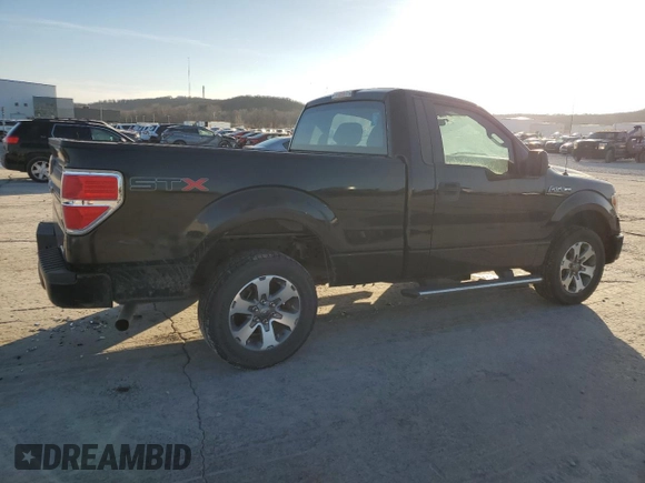 2012 Ford F-150 XL with VIN 1FTMF1CF2CKE05338, listed as a Copart auction lot 85856774 with 78,205 mi miles and Salvage Title. Bid and sale history available at carsss.com. Image 3.