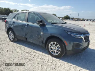 2024 Chevrolet Equinox LS with VIN 3GNAX5EG8RL294774, listed as a Copart auction lot 75315874 with 19,073 mi miles and Salvage Title. Bid and sale history available at carsss.com. Image 4.